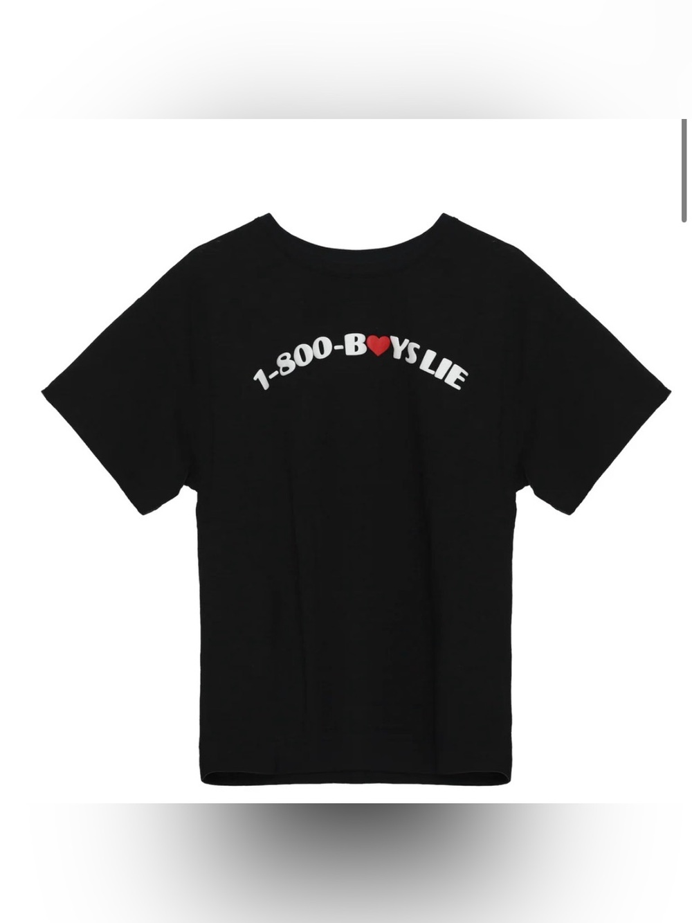 1-800 HEART BOYFRIEND TEE S/M